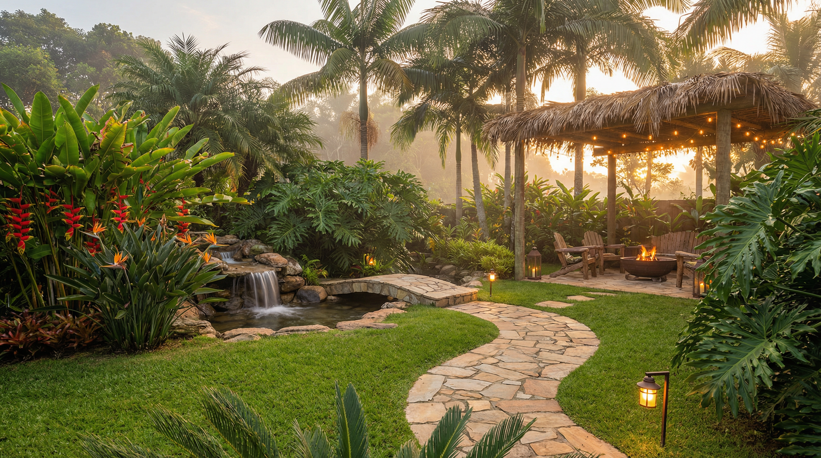 Jardim Tropical Executado